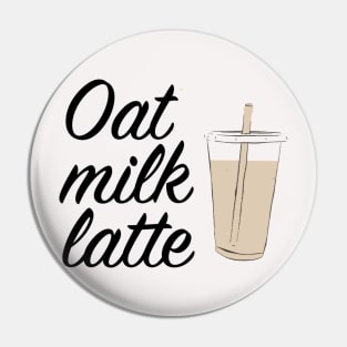 Oat milk latte Pin