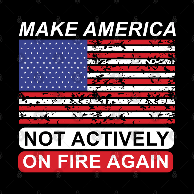 Make America Not Actively On Fire Again by Mr.Speak