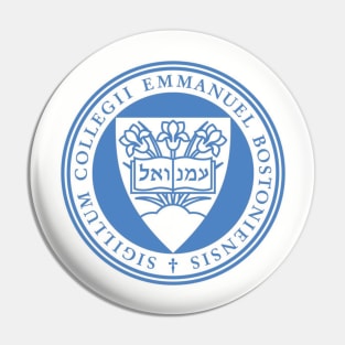 College Emmanuel Massachusetts Pin