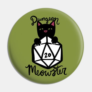 Dungeon Meowster Pin