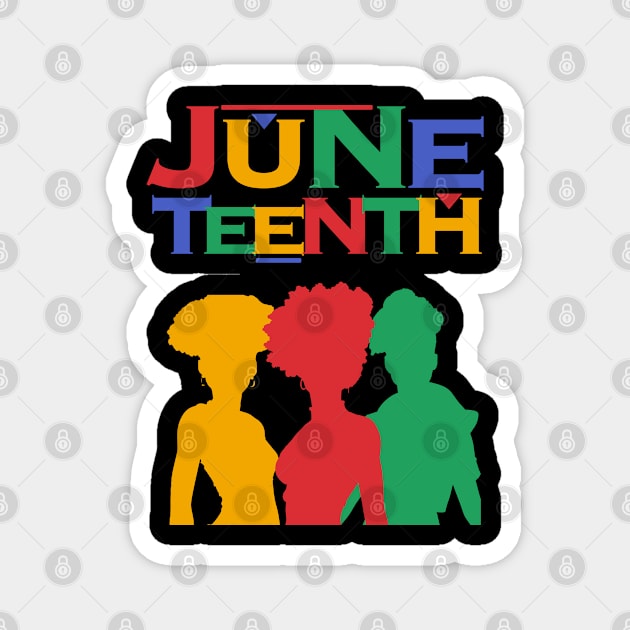 June Teenth Magnet by BiG HueB