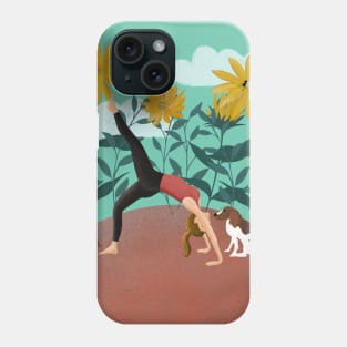 UP DOG YOGA SPRINGER Phone Case