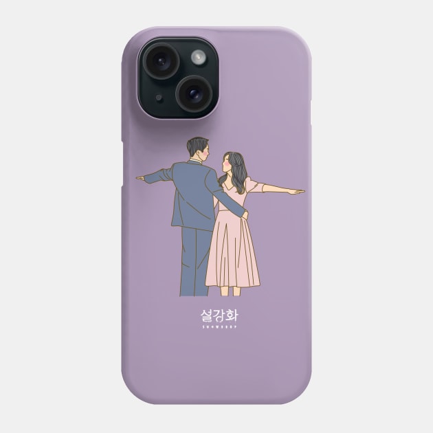 Snowdrop K-drama Phone Case by ArtByAzizah