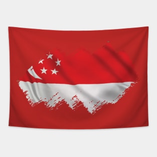 Flag of Singapore Tapestry