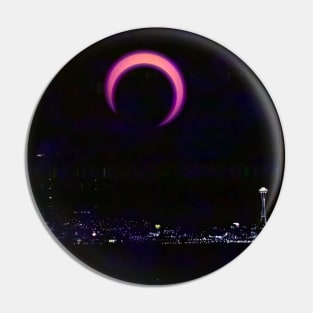 Seattle Demon Moon Pin