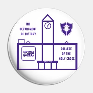 Department of History College of the Holy Cross Pin