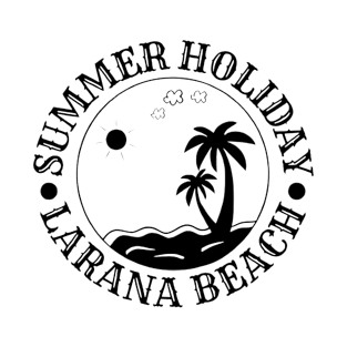 vintage-summer holidays-larana beach T-Shirt