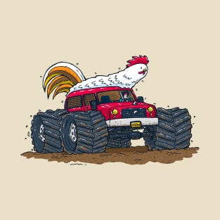 Monster Truck Chicken T-Shirt