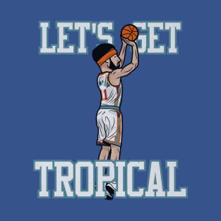 Klay Thompson Golden State Tropical Toon T-Shirt