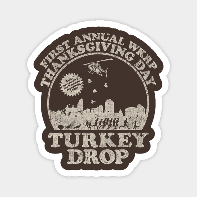 The Official WKRP Turkey Drop Magnet by RASRAP