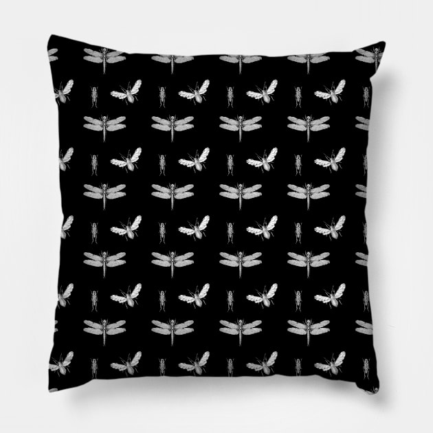 Seamless Occultism - Insects Pillow by Anthraey