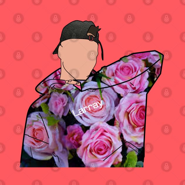Larray- Digital Art- Pink Roses Jumper by Vtheartist