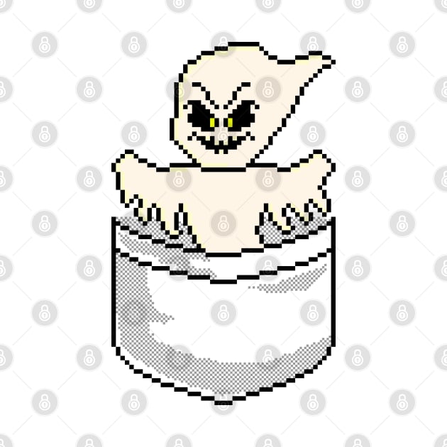 Pixel Pocket Ghost by gkillerb