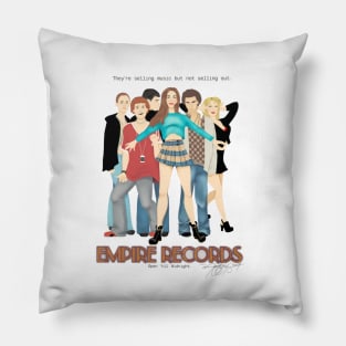 empire records Pillow