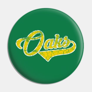 Oakland baseball Pin