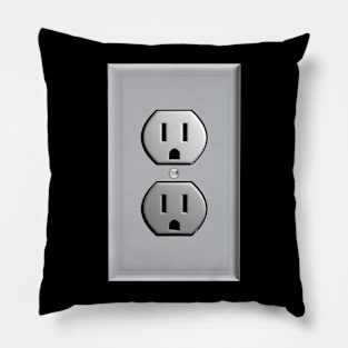 Power Outlet Pillow