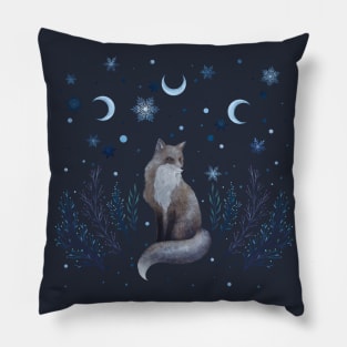 Winter Fox Pillow