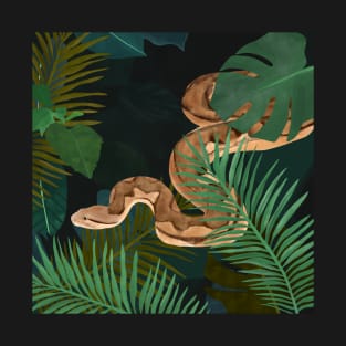Jungle Python Snake T-Shirt