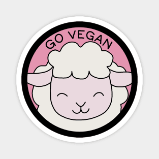 Go Vegan Magnet