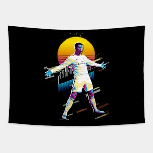 Ronaldo Football Player Tapestry