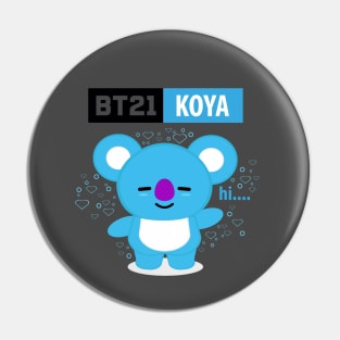 BTS BT21 KOYA Pin