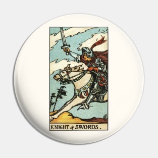 KNIGHT OF SWORDS Pin