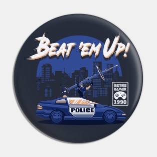 Beat 'Em Up! Pin