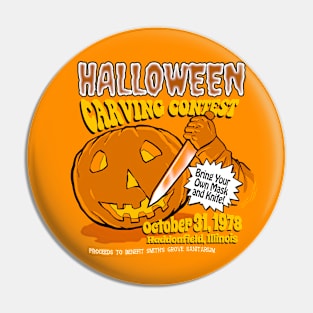 Halloween Carving Contest 1978 Pin