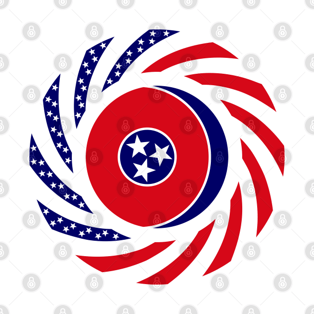 Tennessean Murican Patriot Flag Series by Village Values