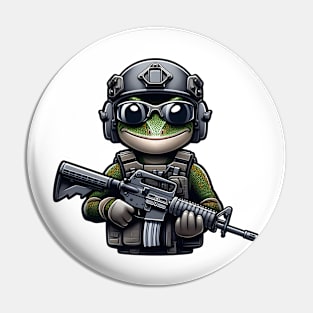 Tactical Gecko Pin