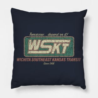 Wichita Southeast Kansas Transit - WSKT 1968 Pillow