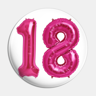 18th Birthday Ideas Pins And Buttons Teepublic