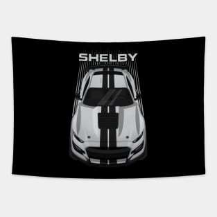 Ford Mustang Shelby GT500 2020-2021 - Silver - Black Stripes Tapestry