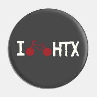 I Bike HTX Pin