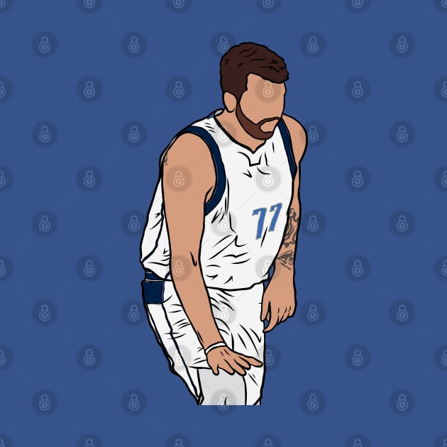 Luka Doncic "Too Small" by rattraptees