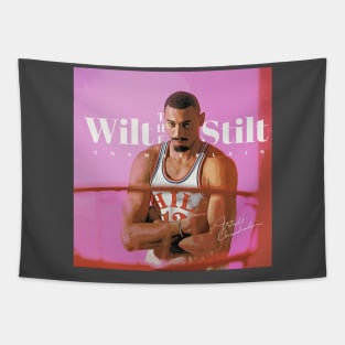 Wilt Chamberlain Tapestry