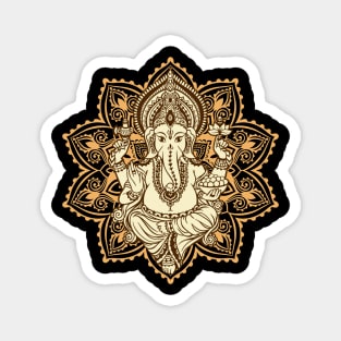 Ganesha Hindu God Hinduism Yoga India Bali Lover Magnet