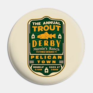 Trout Derby Pelican Town Pin