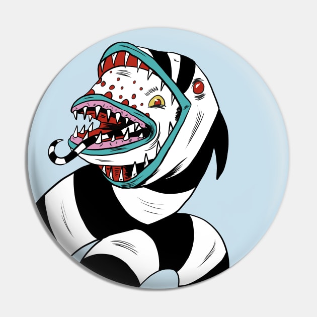 Sandworm Pin by Black Snow Comics