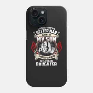 Matching Proud Dad Kids Birthday Fist Bump Fathers Day Phone Case