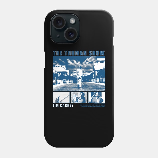 the truman show grunge Phone Case by Genetics art