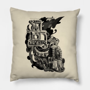 Vintage Soul Train Halftone Pillow