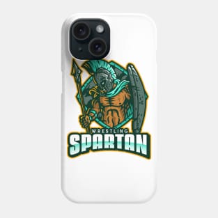 Spartan Wrestling Phone Case