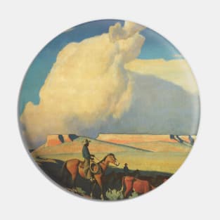 Open Range by Maynard Dixon Pin