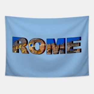 Rome Colosseum letters Tapestry