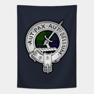 Clan Gunn Crest & Tartan Tapestry