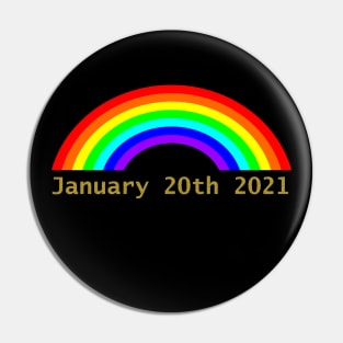 Inauguration Rainbow 2021 Pin