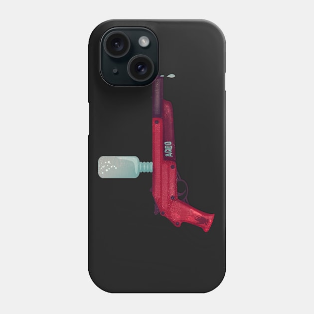 The Post Apocalyptic Series: The Acido Gun Phone Case by Sybille