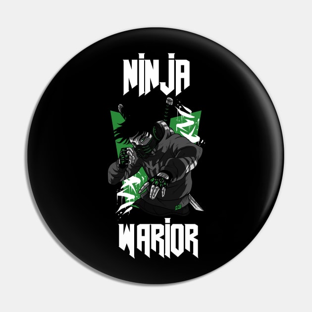 Ninja Warrior Pin by zostore