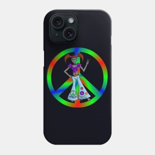 Alien Hippy Chick Phone Case